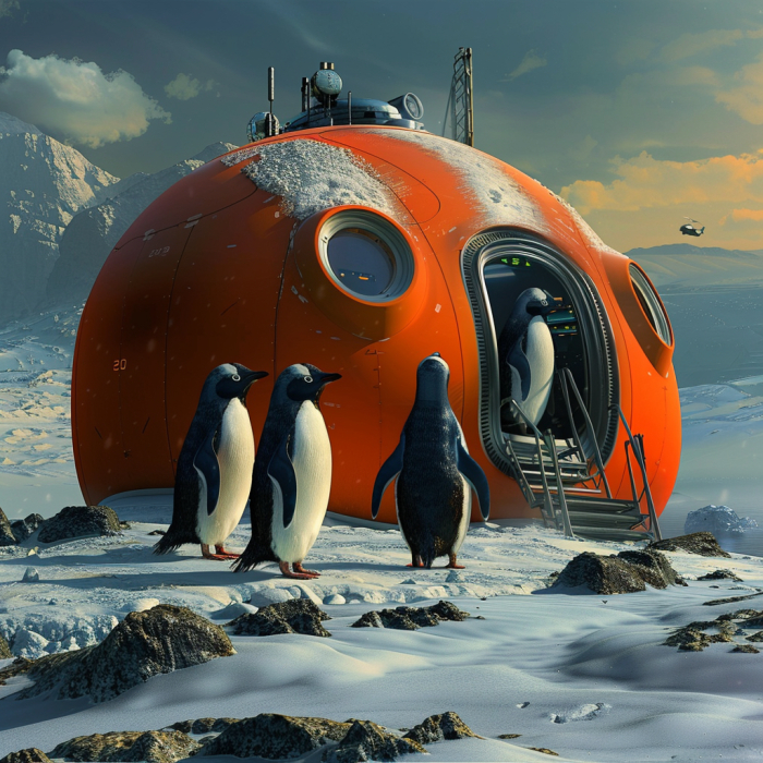 Penguins house